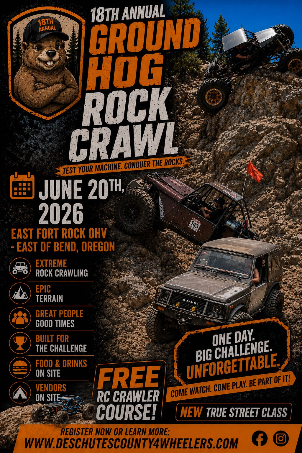 Groundhog Rock Crawl 2026